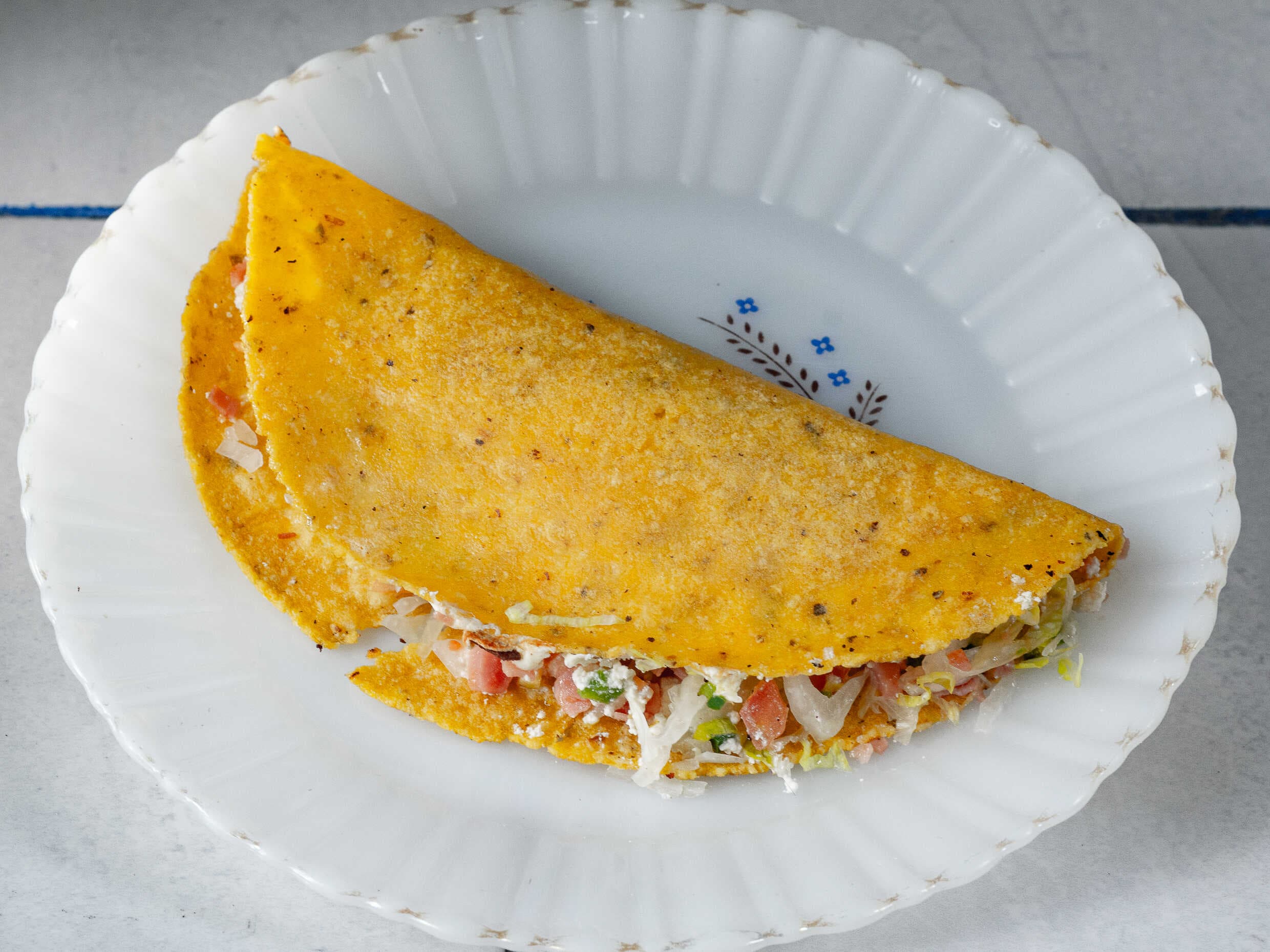 Quesadilla de Tinga de Pollo
