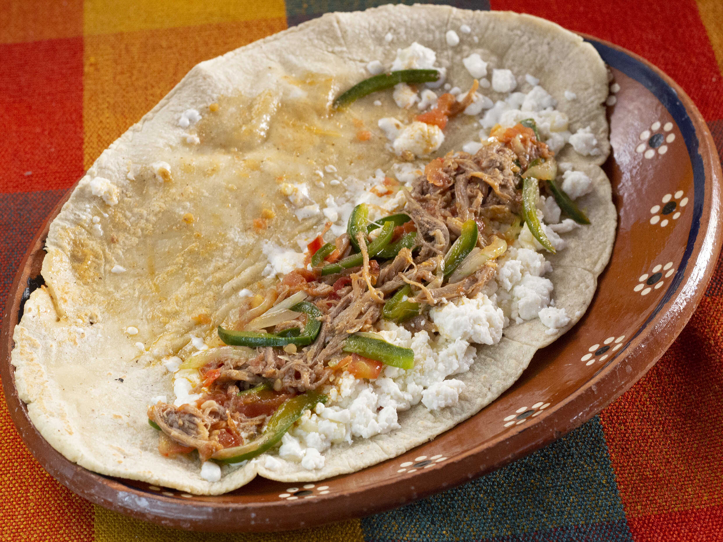 Quesadilla de Deshebrada