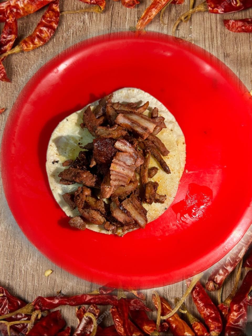 Taco del trompo