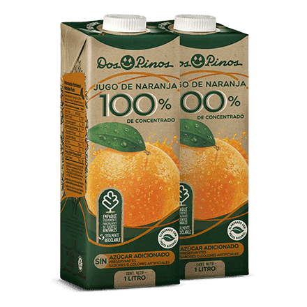 Jugo Naranja Dos Pinos Fibra Tetra Pack 1 l