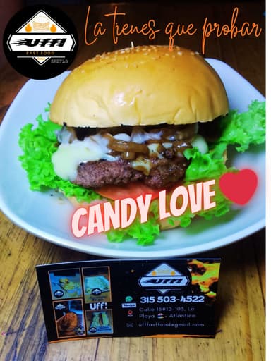 Hamburguesa Candy Love