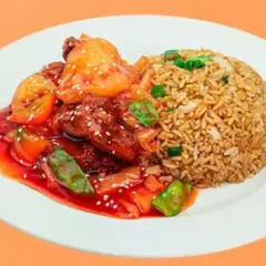 Pollo en Trozos con Piña