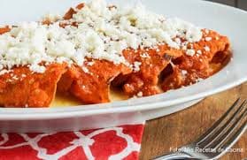 Enchiladas Rojas