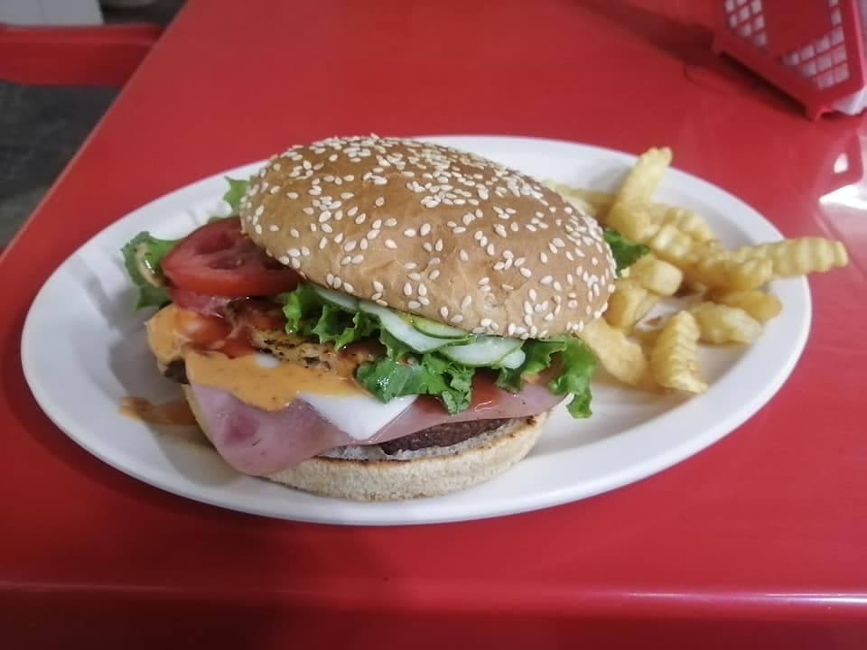 Hamburguesa Mar y Tierra