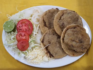 Gorda de Mole con Puerco