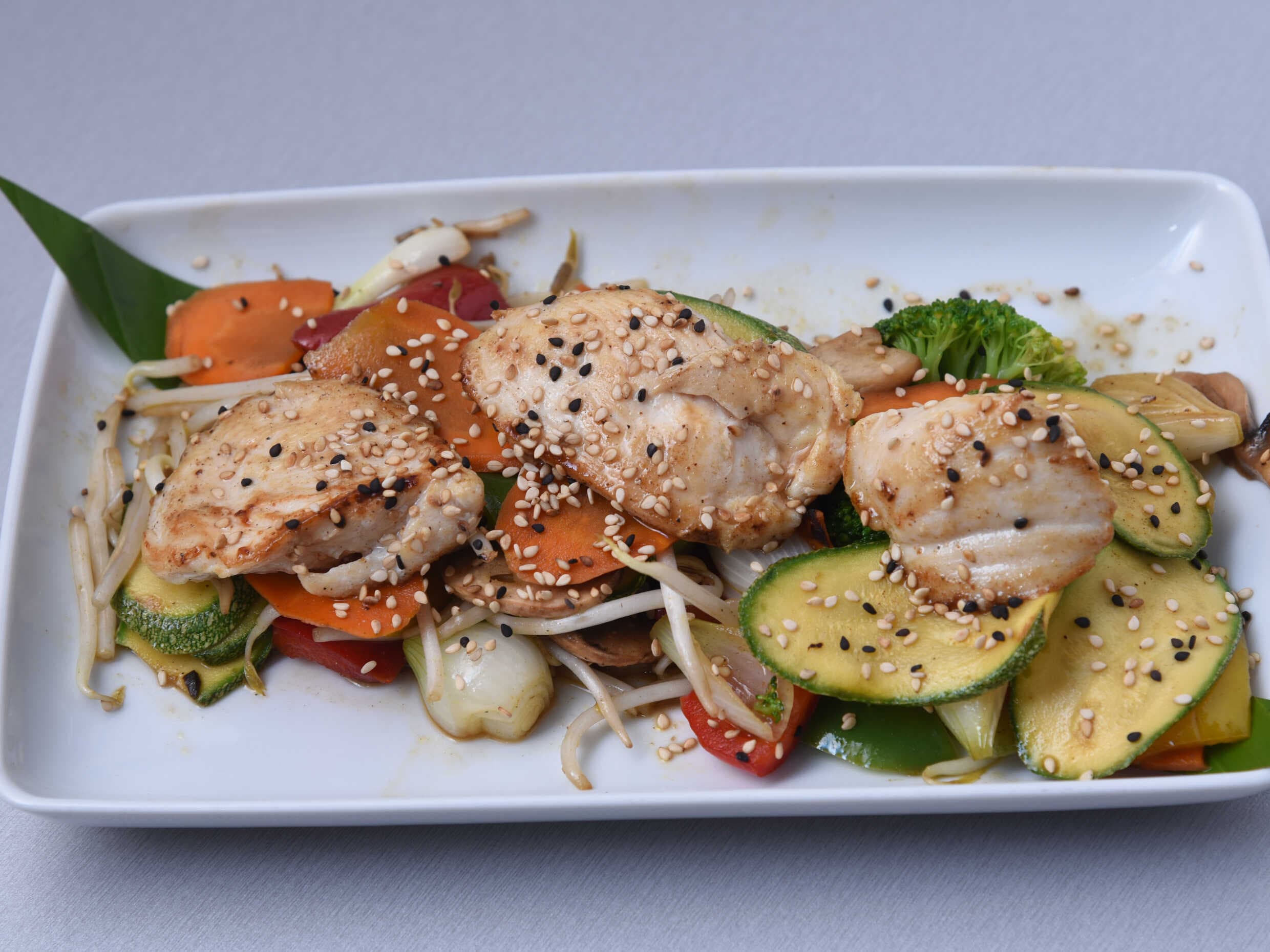 Teppanyaki Pollo