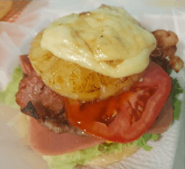 Combo Hamburguesa Hawaina