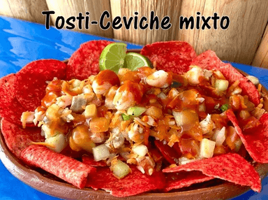 Tosti Ceviche Mixto