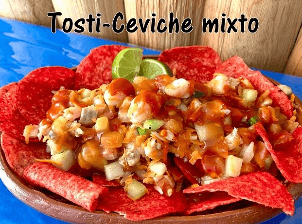 Tosti Ceviche Mixto