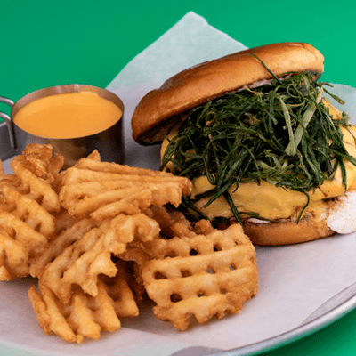CPK Cheesy Burger