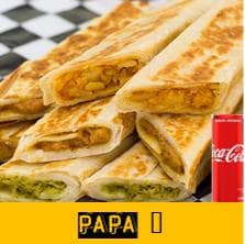 Papa con Bebida