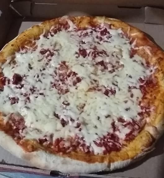 Pizza de champiñones