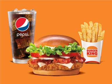 Combo Mediano BBQ Bacon Crispy King