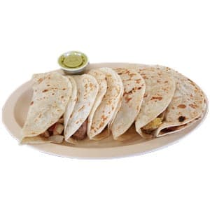 Tortilla de Harina de Asado de Puerco