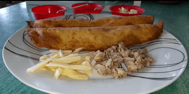 Empanada de Carne Asada y Frijol
