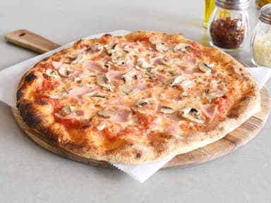 Pizza del Mundo Jamón y Hongos