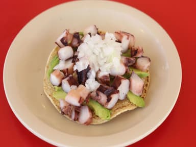 Tostada de Pulpo