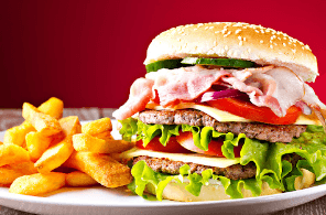Hamburguesa La Cabañas