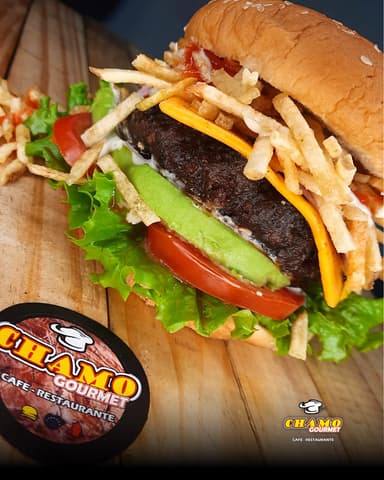 Hamburguesa Casera Especial de Carne
