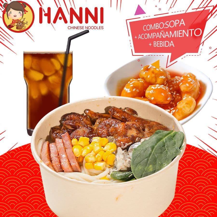 Combo Mediano Chicken Noodles