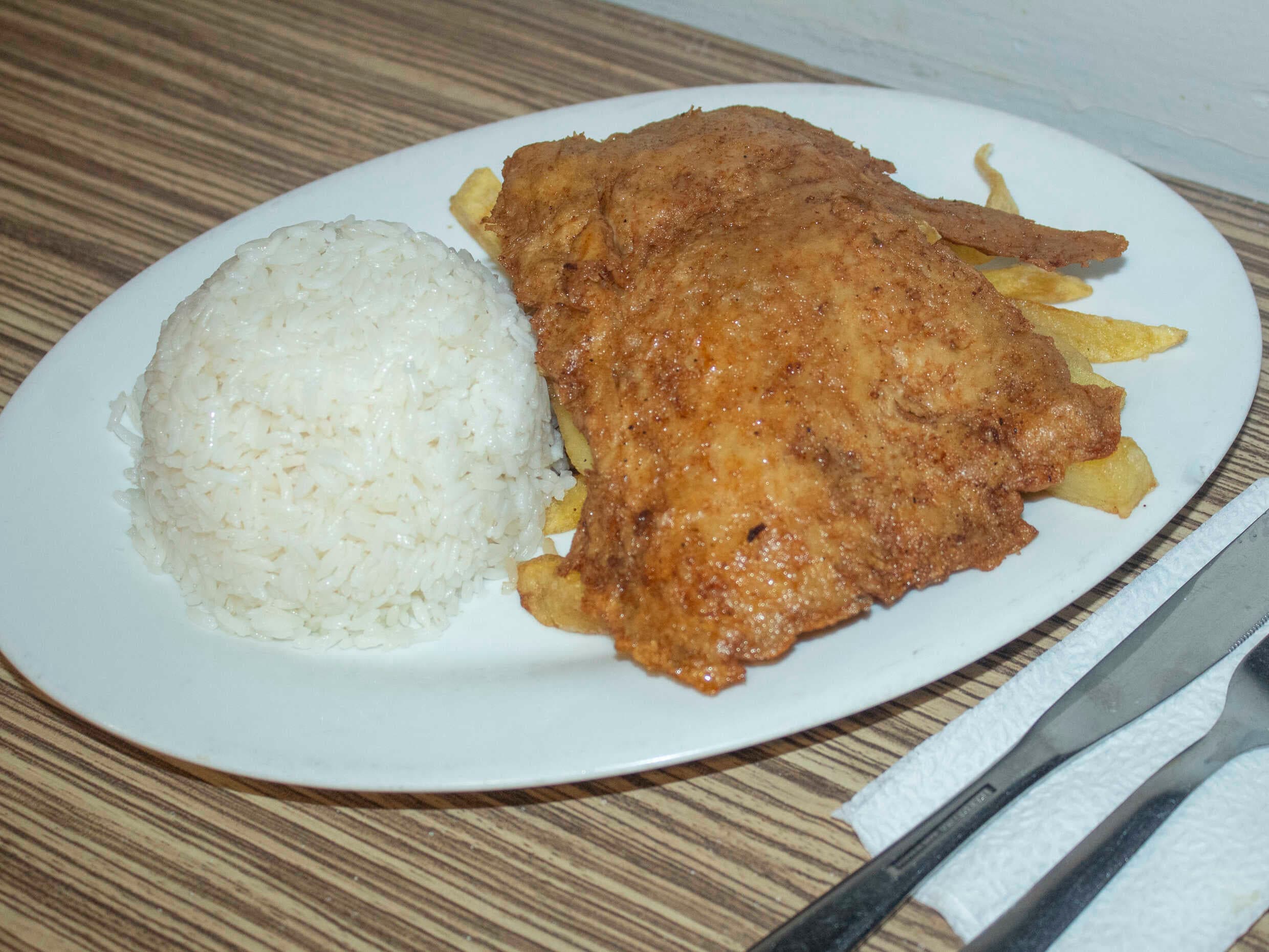 Bistec a lo Pobre Vegano
