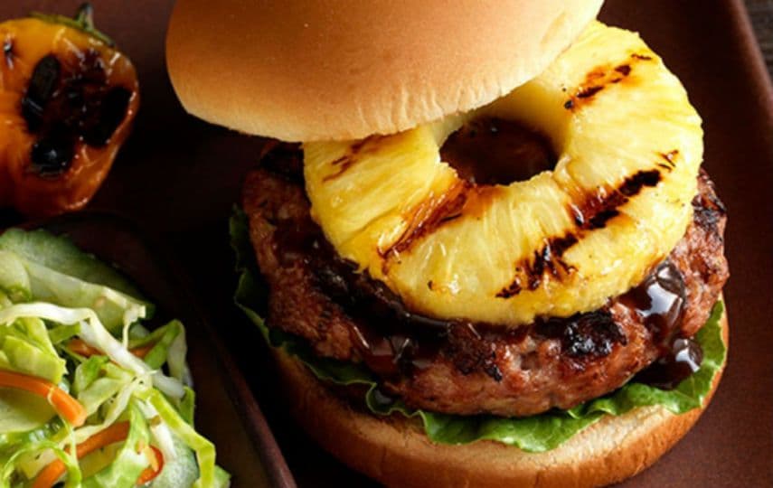 Hamurguesa Hawaii