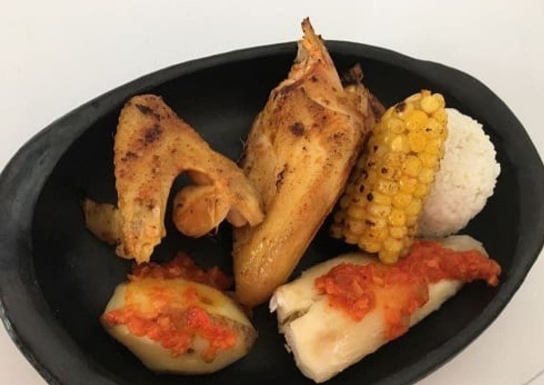 Gallina asada