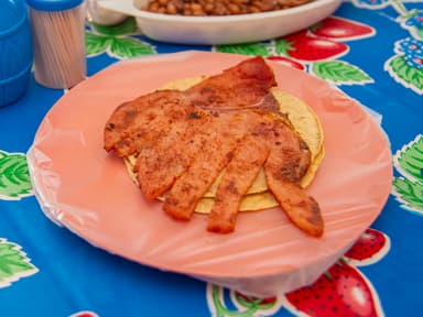 Taco de Chuleta Ahumada