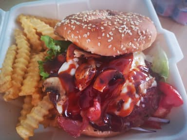 Hamburguesa Clavo y canela