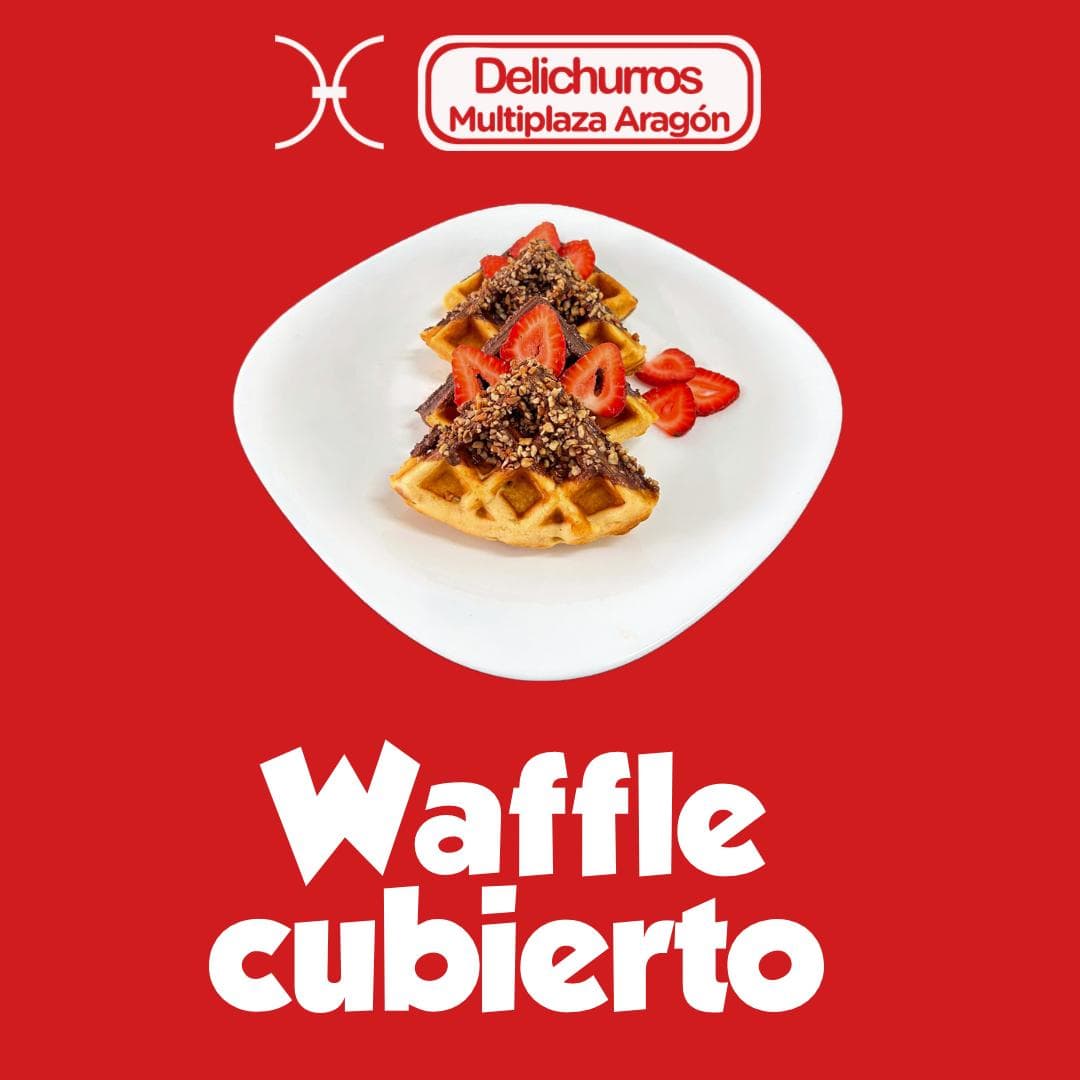 Waffle Cubierto