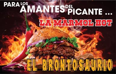 Hamburguesa La Mármol Hot