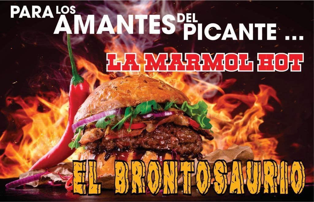 Hamburguesa La Mármol Hot