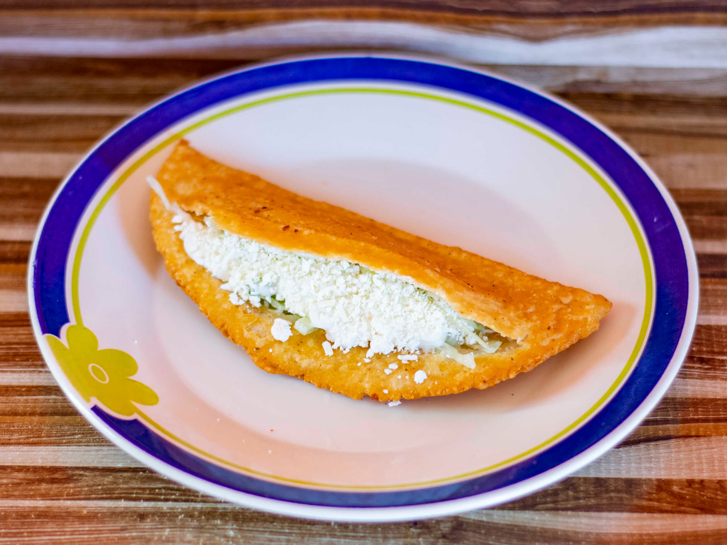 Quesadilla al Comal de Queso
