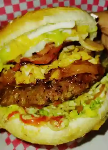 Hamburguesa Mixta.
