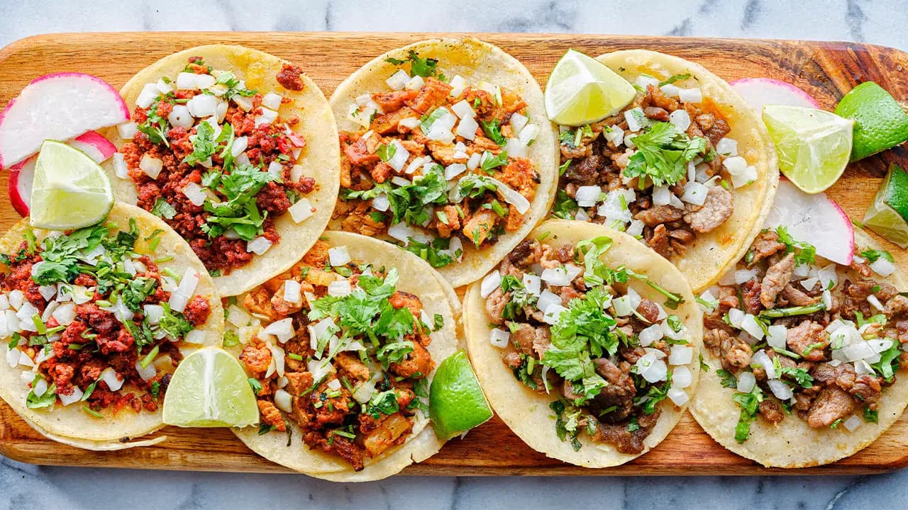 Tacos con Refresco