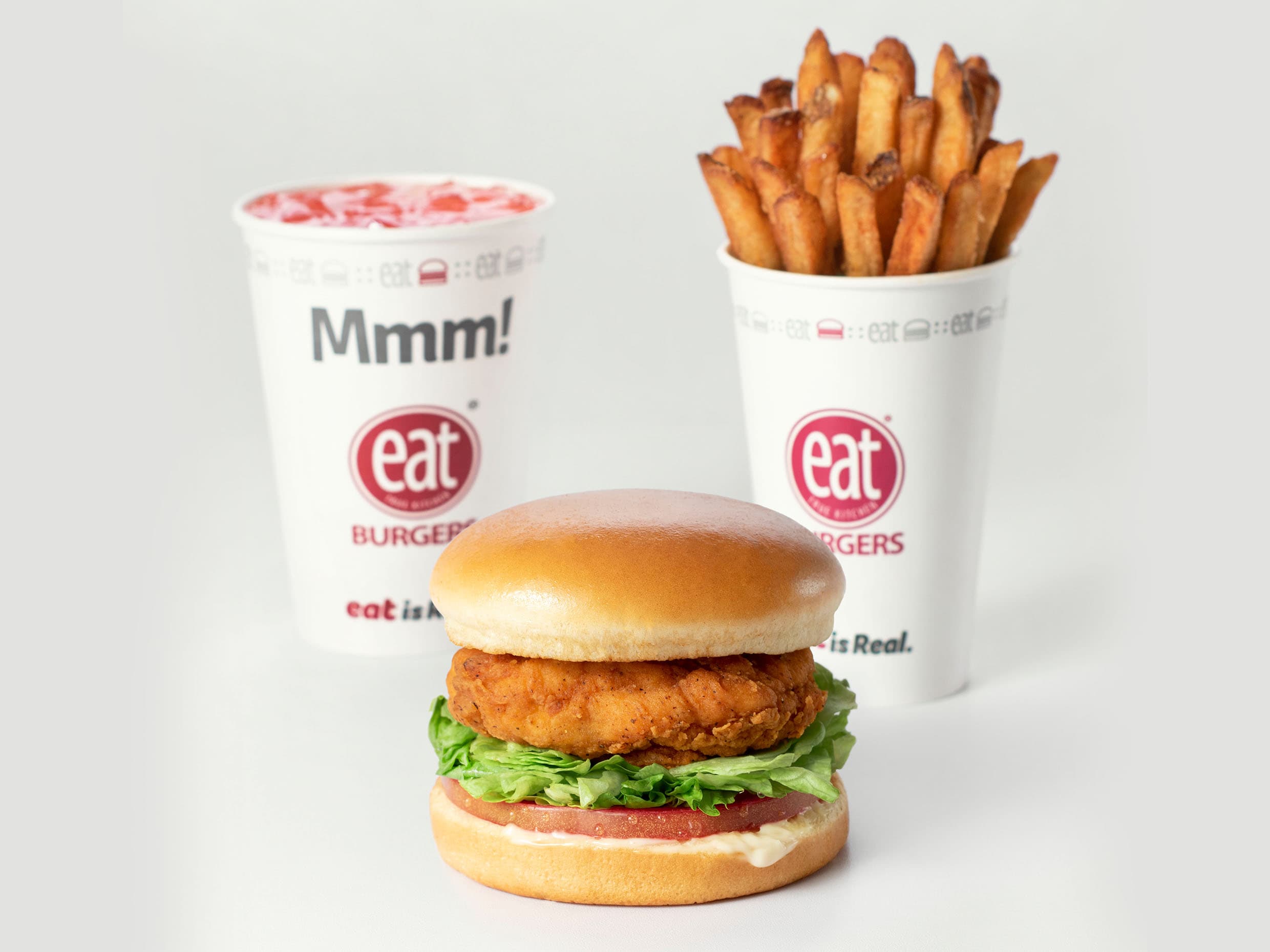 Combo Lux chick'n Sándwich