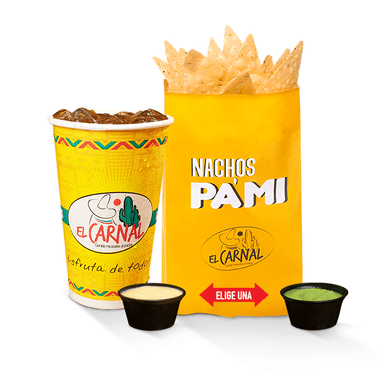Nachos Pa'mi Bebida