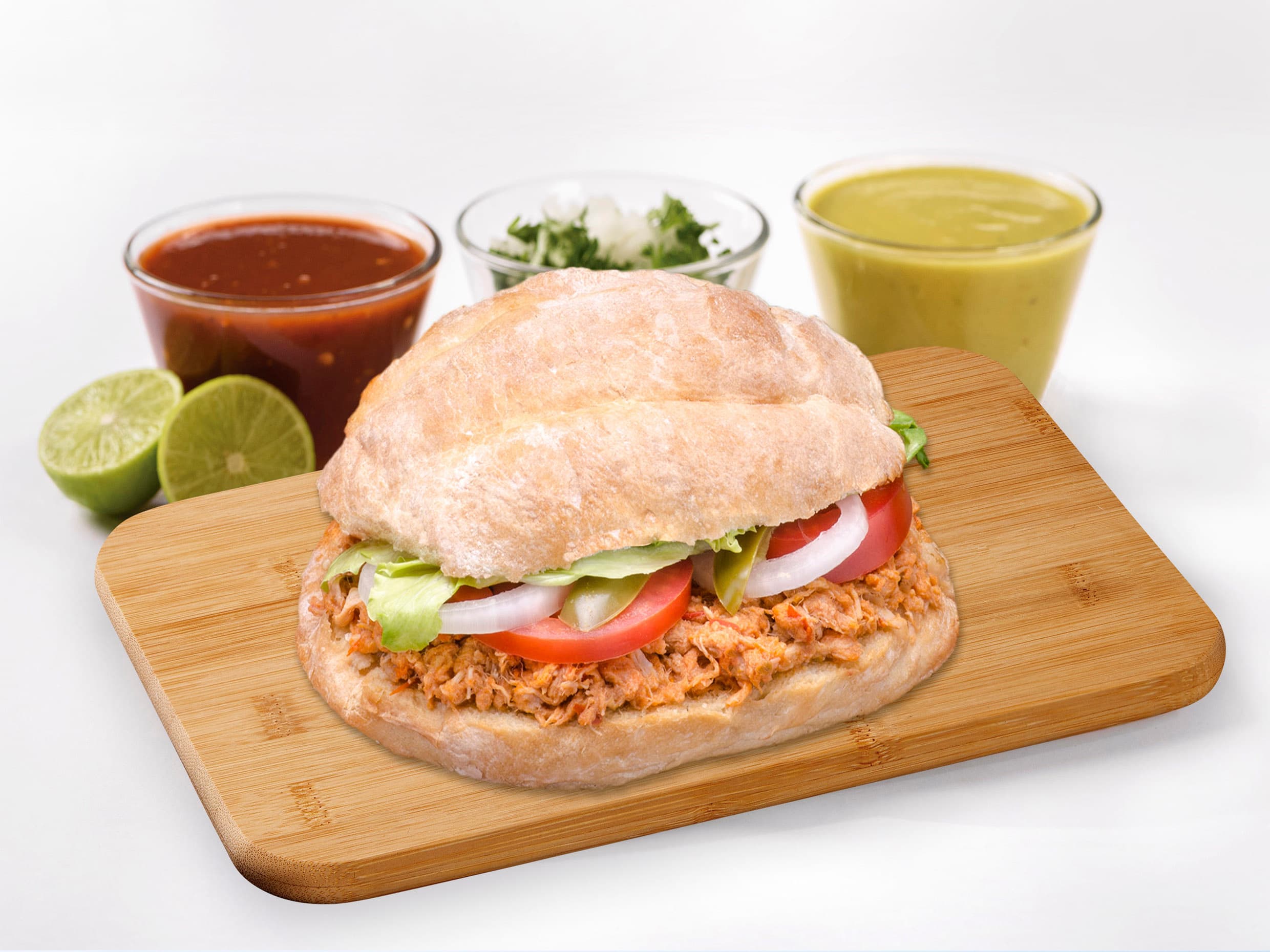 Torta de Pierna en Salsa Roja
