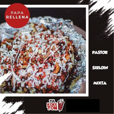 Papa Rellena de Pastor