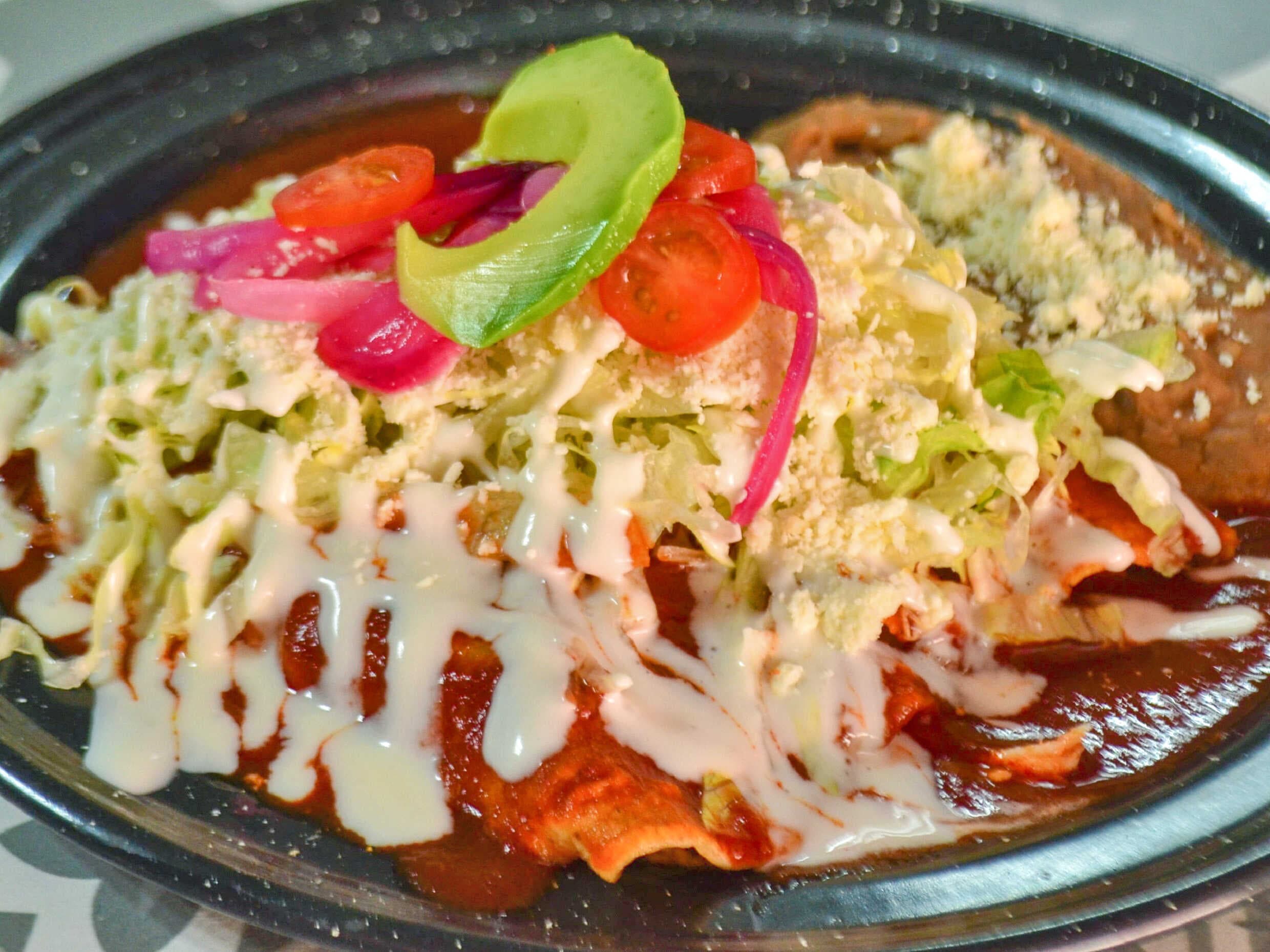 Combo- Enchiladas + Cafe