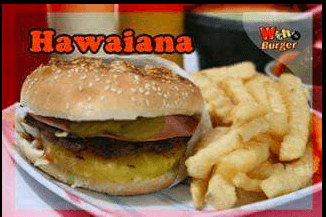 HAMBURGUESA HAWAIANA