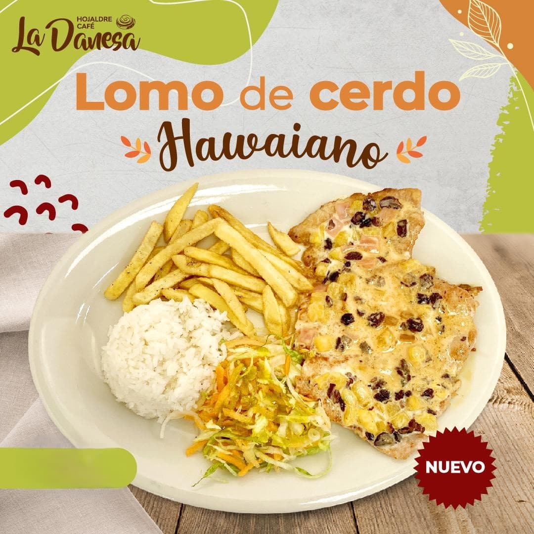 LOMO DE CERDO HAWAIANO: