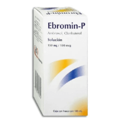 Ebromin-P Solución Ambroxol (150 mg) Clenbuterol (100 mcg)