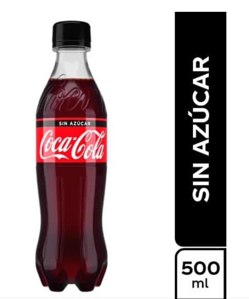 Coca Cola sin azúcar 400 ml