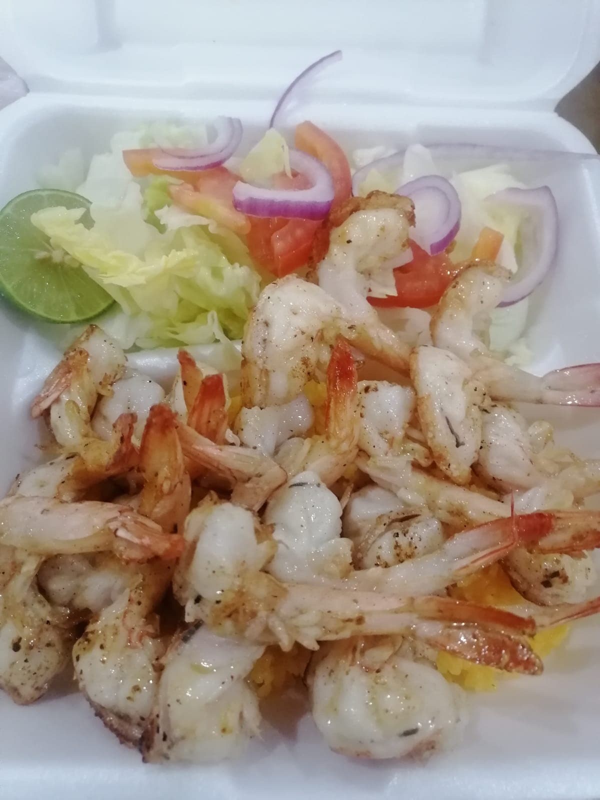 Camarones a la Plancha