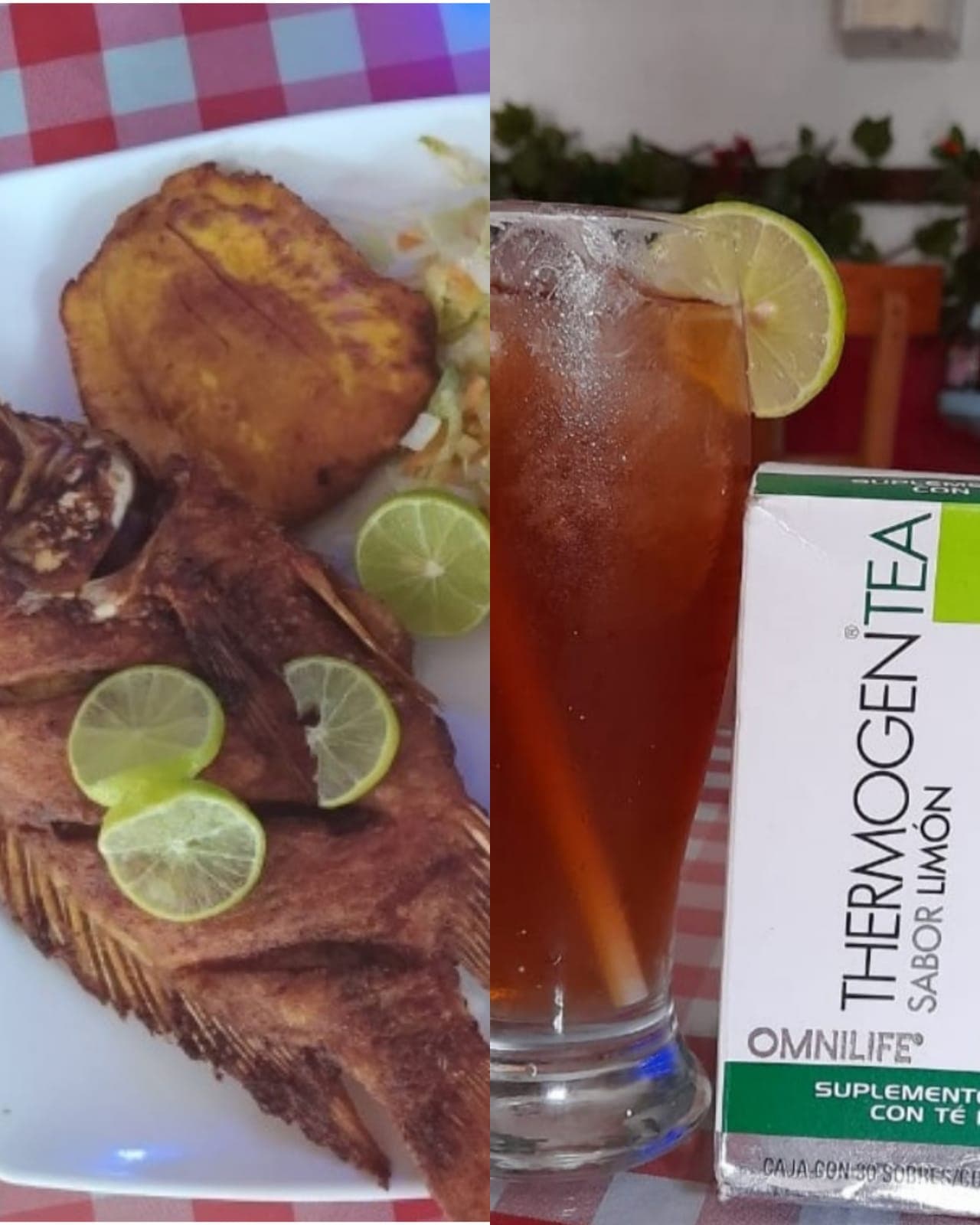 Combo-Tilapia + Té saludable Limón
