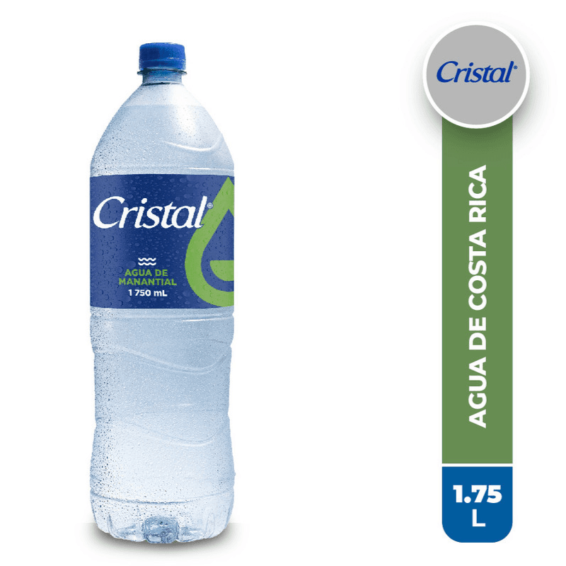 Agua Natural Cristal Botella 1.7 l