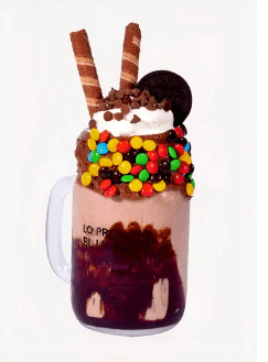 Milkshake Explosión de Chocolate