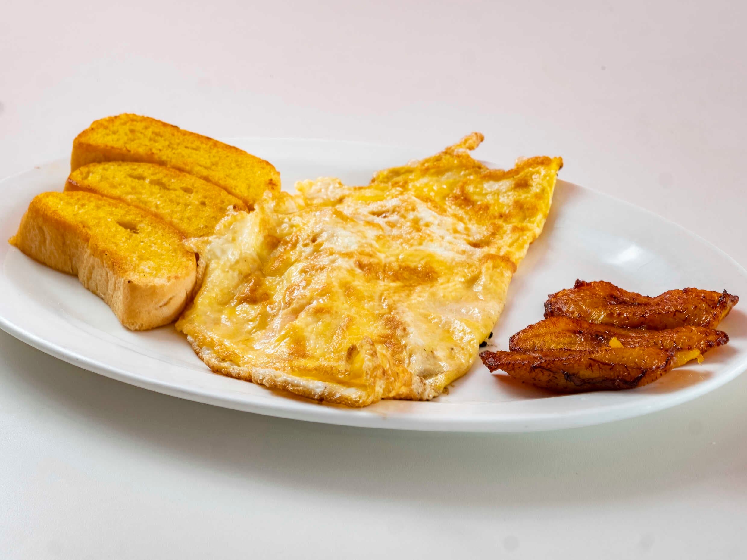 Omelette de Jamón y Queso