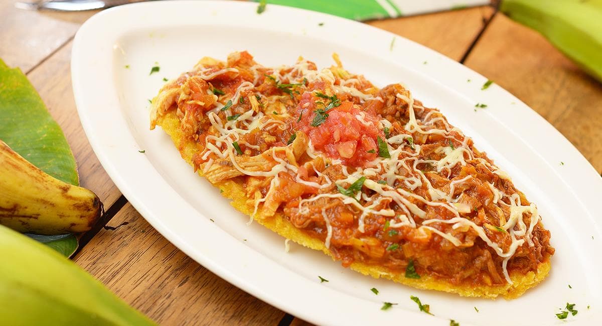 Patacon con Pollo